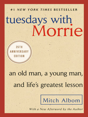 cover image of Tuesdays With Morrie